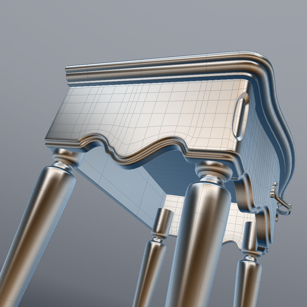 Creation 3D models of product prototypes. 3D Design Studio “Monaco Felice”.