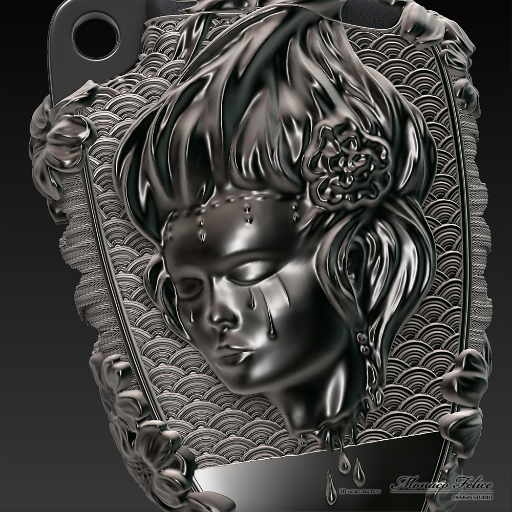 Digital Sculpting Jewellery in ZBrush. Creation Exclusive 3D Models for Production of Souvenirs.