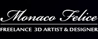 Freelance 3D Artist and Designer “Monaco Felice”.