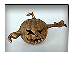 Halloween Pumpkin 3D Printed Home Decor Handmade